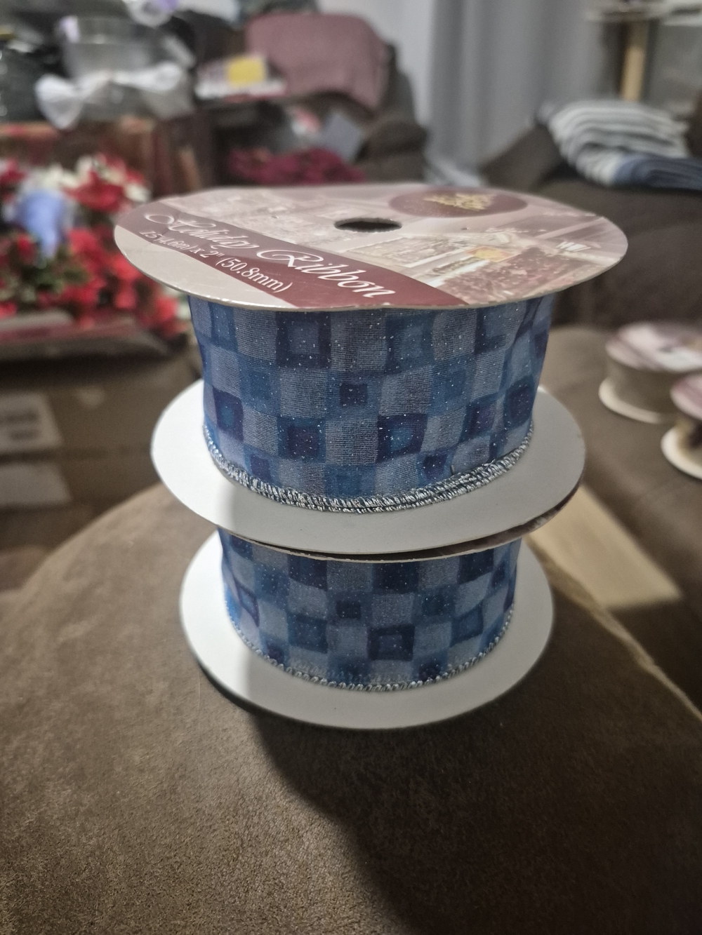 14 Enchanted Forest Holiday  Ribbon Spools - See Pictures And Description
